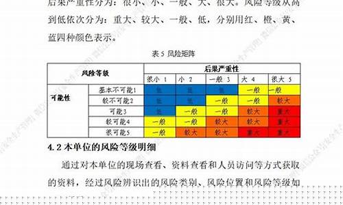 风险评估报告(风险评估报告怎么写范文)_https://www.heiljjianzu.com_创业板_第1张