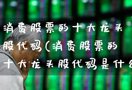 消费股票的十大龙头股代码(消费股票的十大龙头股代码是什么)_https://www.heiljjianzu.com_创业板_第1张