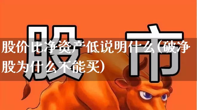 股价比净资产低说明什么(破净股为什么不能买)_https://www.heiljjianzu.com_深交所_第1张