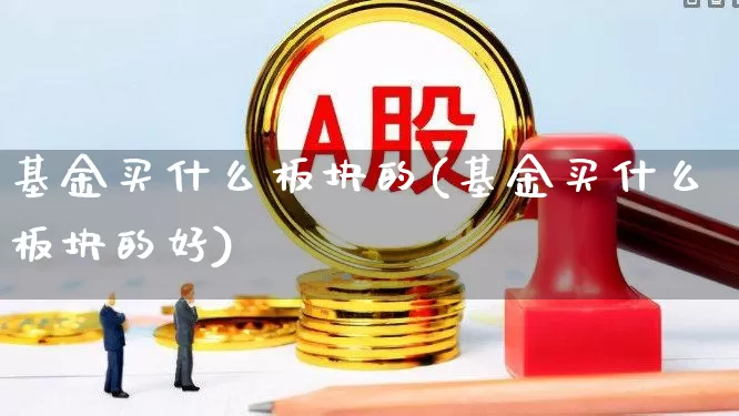 基金买什么板块的(基金买什么板块的好)_https://www.heiljjianzu.com_科创板_第1张