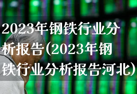 2023年钢铁行业分析报告(2023年钢铁行业分析报告河北)_https://www.heiljjianzu.com_北交所_第1张