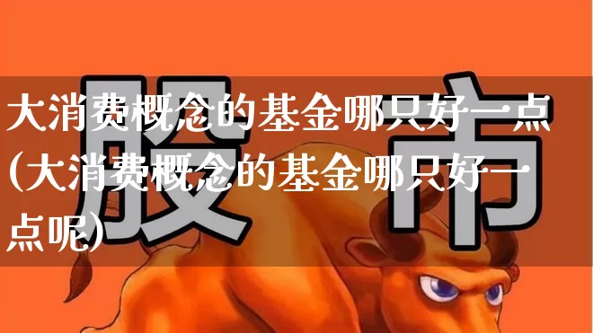 大消费概念的基金哪只好一点(大消费概念的基金哪只好一点呢)_https://www.heiljjianzu.com_创业板_第1张