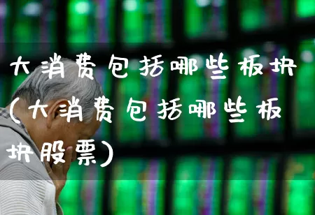 大消费包括哪些板块(大消费包括哪些板块股票)_https://www.heiljjianzu.com_深交所_第1张