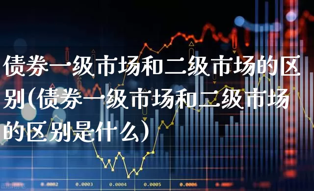 债券一级市场和二级市场的区别(债券一级市场和二级市场的区别是什么)_https://www.heiljjianzu.com_科创板_第1张