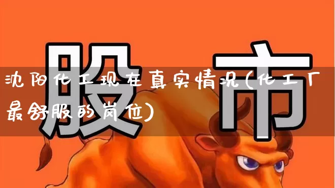 沈阳化工现在真实情况(化工厂最舒服的岗位)_https://www.heiljjianzu.com_上交所_第1张