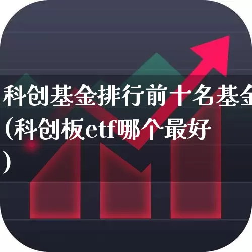 科创基金排行前十名基金(科创板etf哪个最好)_https://www.heiljjianzu.com_科创板_第1张