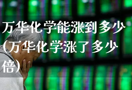 万华化学能涨到多少(万华化学涨了多少倍)_https://www.heiljjianzu.com_深交所_第1张