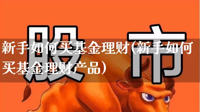 新手如何买基金理财(新手如何买基金理财产品)_https://www.heiljjianzu.com_科创板_第1张