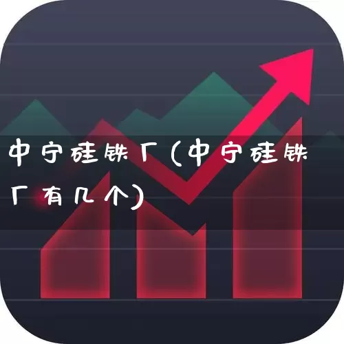 中宁硅铁厂(中宁硅铁厂有几个)_https://www.heiljjianzu.com_创业板_第1张