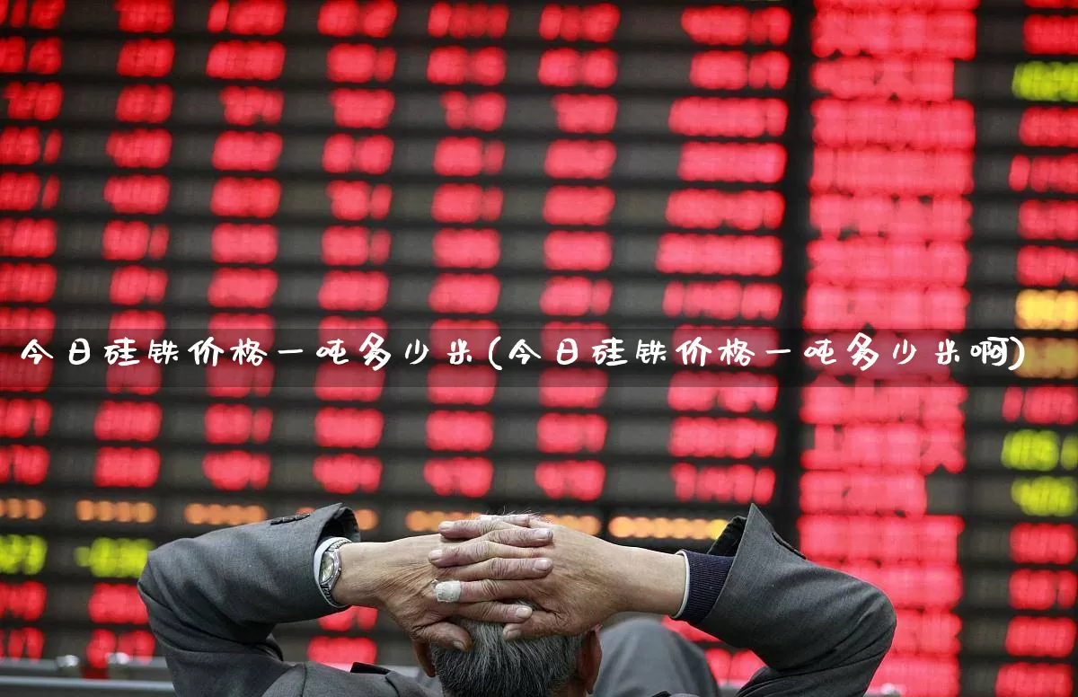 今日硅铁价格一吨多少米(今日硅铁价格一吨多少米啊)_https://www.heiljjianzu.com_深交所_第1张