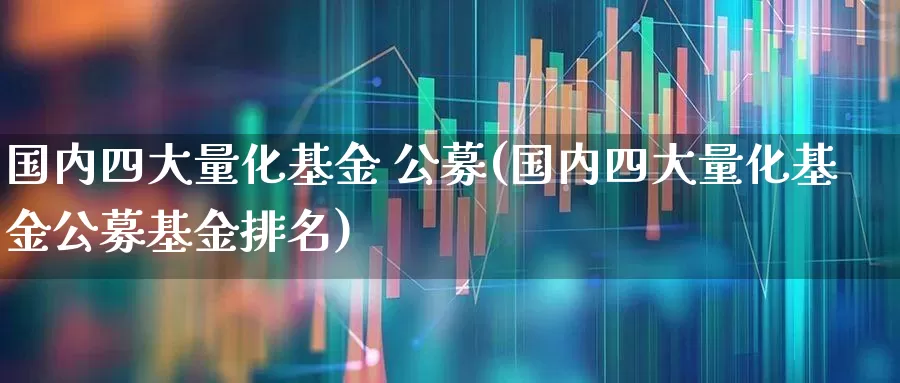 国内四大量化基金 公募(国内四大量化基金公募基金排名)_https://www.heiljjianzu.com_北交所_第1张