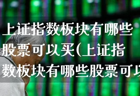 上证指数板块有哪些股票可以买(上证指数板块有哪些股票可以买入)_https://www.heiljjianzu.com_创业板_第1张