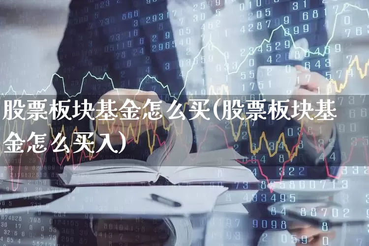 股票板块基金怎么买(股票板块基金怎么买入)_https://www.heiljjianzu.com_深交所_第1张