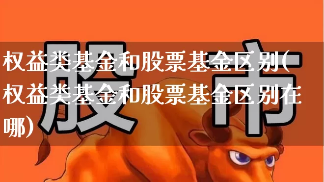 权益类基金和股票基金区别(权益类基金和股票基金区别在哪)_https://www.heiljjianzu.com_上交所_第1张
