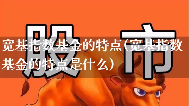 宽基指数基金的特点(宽基指数基金的特点是什么)_https://www.heiljjianzu.com_北交所_第1张
