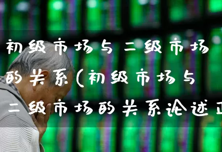 初级市场与二级市场的关系(初级市场与二级市场的关系论述正确的是)_https://www.heiljjianzu.com_上交所_第1张
