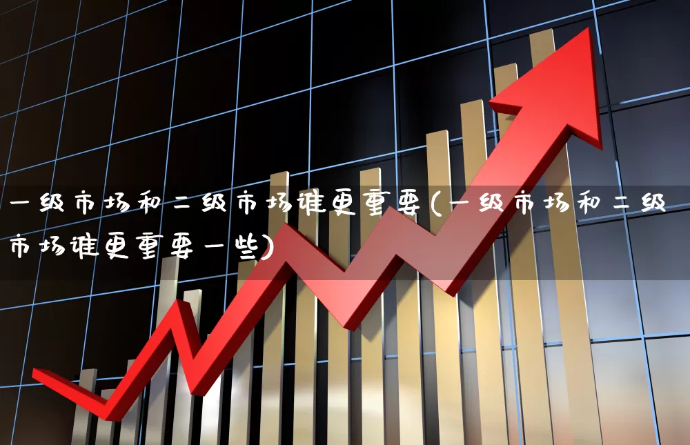 一级市场和二级市场谁更重要(一级市场和二级市场谁更重要一些)_https://www.heiljjianzu.com_科创板_第1张