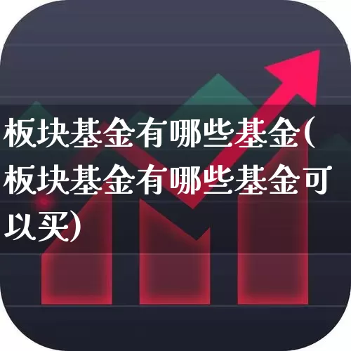 板块基金有哪些基金(板块基金有哪些基金可以买)_https://www.heiljjianzu.com_创业板_第1张