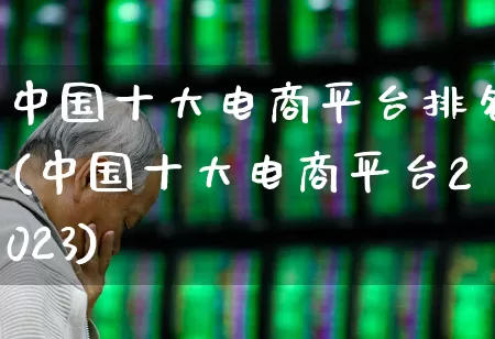 中国十大电商平台排名(中国十大电商平台2023)_https://www.heiljjianzu.com_深交所_第1张