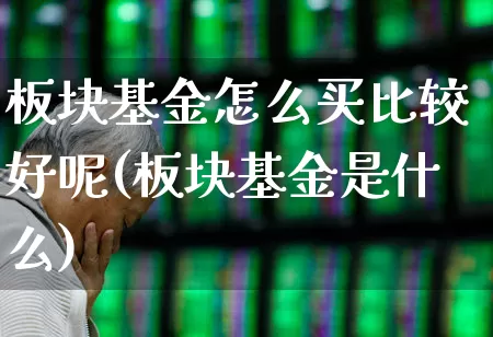 板块基金怎么买比较好呢(板块基金是什么)_https://www.heiljjianzu.com_科创板_第1张
