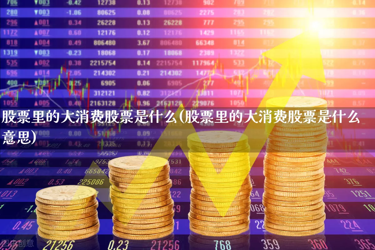 股票里的大消费股票是什么(股票里的大消费股票是什么意思)_https://www.heiljjianzu.com_上交所_第1张