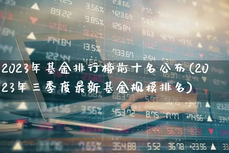 2023年基金排行榜前十名公布(2023年三季度最新基金规模排名)_https://www.heiljjianzu.com_创业板_第1张