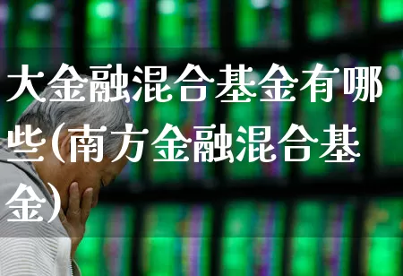 大金融混合基金有哪些(南方金融混合基金)_https://www.heiljjianzu.com_北交所_第1张