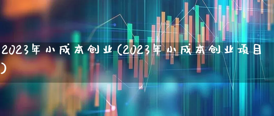 2023年小成本创业(2023年小成本创业项目)_https://www.heiljjianzu.com_北交所_第1张