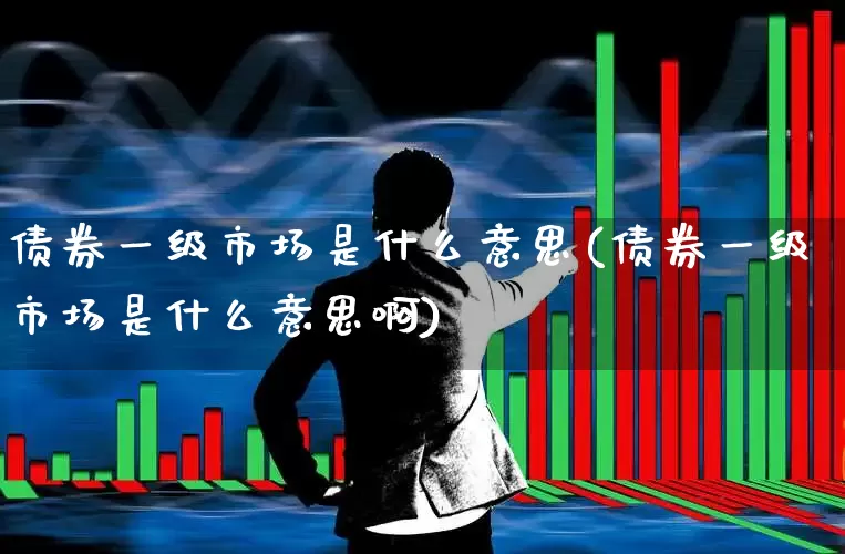 债券一级市场是什么意思(债券一级市场是什么意思啊)_https://www.heiljjianzu.com_上交所_第1张