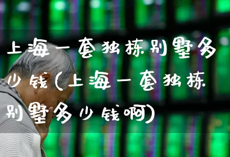上海一套独栋别墅多少钱(上海一套独栋别墅多少钱啊)_https://www.heiljjianzu.com_上交所_第1张