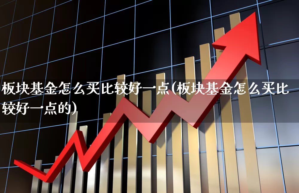 板块基金怎么买比较好一点(板块基金怎么买比较好一点的)_https://www.heiljjianzu.com_上交所_第1张