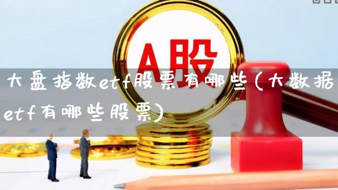 大盘指数etf股票有哪些(大数据etf有哪些股票)_https://www.heiljjianzu.com_深交所_第1张