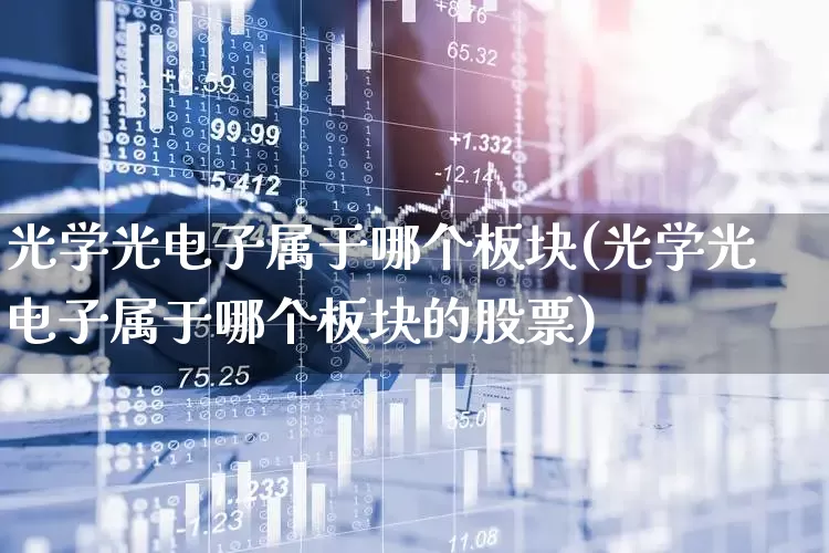 光学光电子属于哪个板块(光学光电子属于哪个板块的股票)_https://www.heiljjianzu.com_创业板_第1张