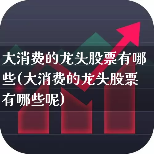 大消费的龙头股票有哪些(大消费的龙头股票有哪些呢)_https://www.heiljjianzu.com_创业板_第1张