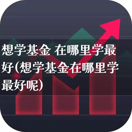 想学基金 在哪里学最好(想学基金在哪里学最好呢)_https://www.heiljjianzu.com_上交所_第1张
