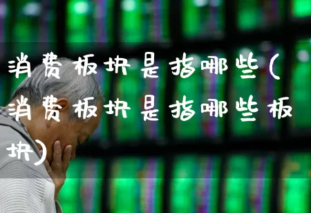 消费板块是指哪些(消费板块是指哪些板块)_https://www.heiljjianzu.com_上交所_第1张
