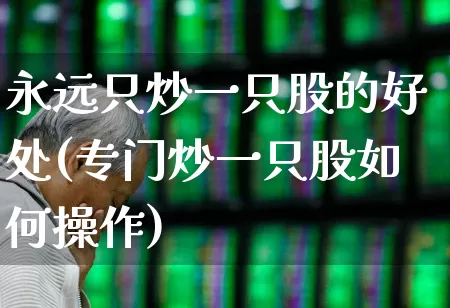 永远只炒一只股的好处(专门炒一只股如何操作)_https://www.heiljjianzu.com_创业板_第1张