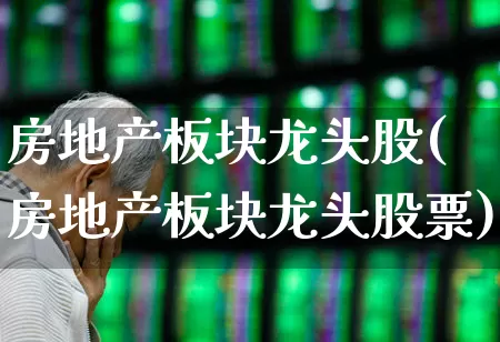 房地产板块龙头股(房地产板块龙头股票)_https://www.heiljjianzu.com_上交所_第1张