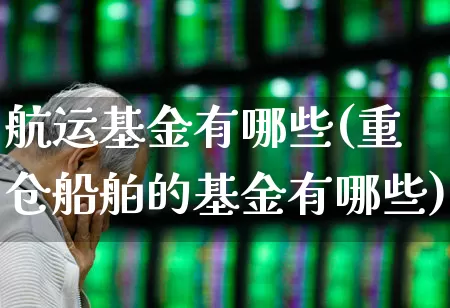 航运基金有哪些(重仓船舶的基金有哪些)_https://www.heiljjianzu.com_深交所_第1张