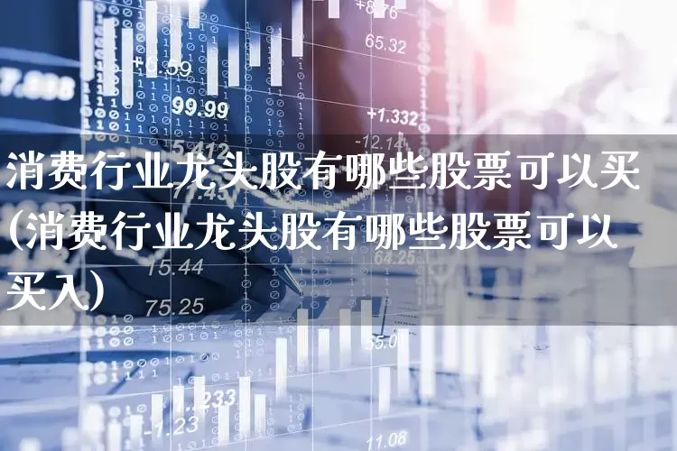 消费行业龙头股有哪些股票可以买(消费行业龙头股有哪些股票可以买入)_https://www.heiljjianzu.com_深交所_第1张