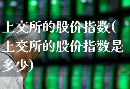 上交所的股价指数(上交所的股价指数是多少)_https://www.heiljjianzu.com_北交所_第1张