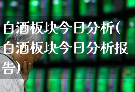 白酒板块今日分析(白酒板块今日分析报告)_https://www.heiljjianzu.com_上交所_第1张