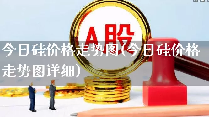 今日硅价格走势图(今日硅价格走势图详细)_https://www.heiljjianzu.com_上交所_第1张