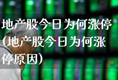 地产股今日为何涨停(地产股今日为何涨停原因)_https://www.heiljjianzu.com_上交所_第1张