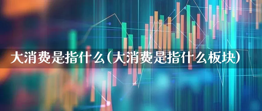 大消费是指什么(大消费是指什么板块)_https://www.heiljjianzu.com_科创板_第1张