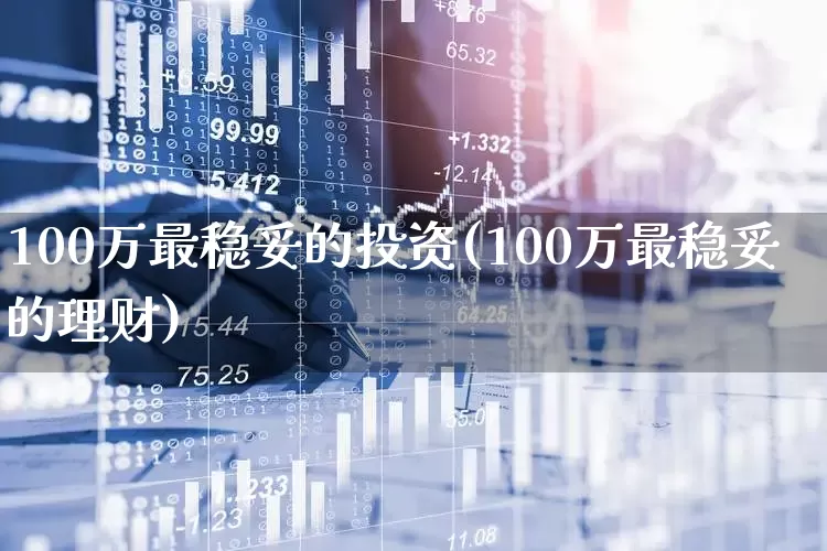 100万最稳妥的投资(100万最稳妥的理财)_https://www.heiljjianzu.com_深交所_第1张