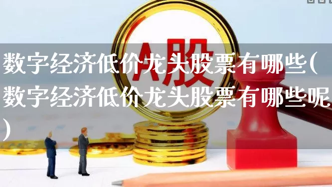 数字经济低价龙头股票有哪些(数字经济低价龙头股票有哪些呢)_https://www.heiljjianzu.com_科创板_第1张
