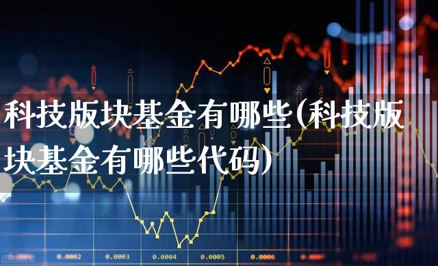 科技版块基金有哪些(科技版块基金有哪些代码)_https://www.heiljjianzu.com_科创板_第1张