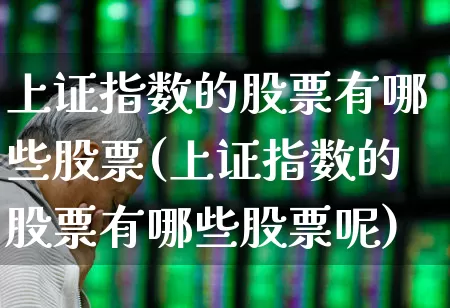 上证指数的股票有哪些股票(上证指数的股票有哪些股票呢)_https://www.heiljjianzu.com_北交所_第1张