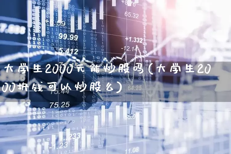 大学生2000元能炒股吗(大学生2000块钱可以炒股么)_https://www.heiljjianzu.com_上交所_第1张